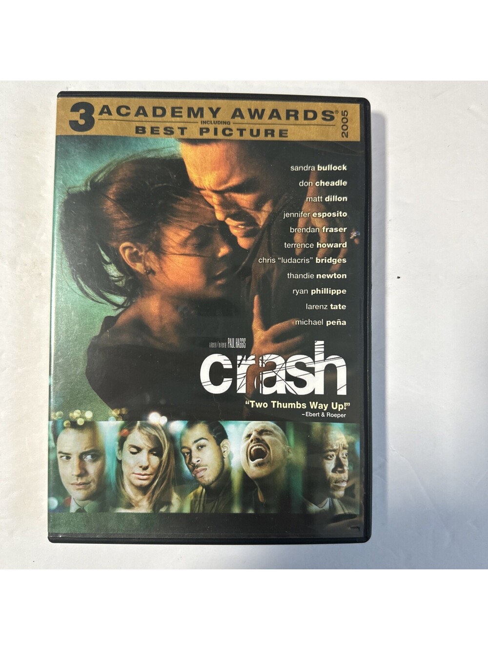 DVD movie CRASH Sandra Bullock 2004 Academy Awards Best Picture Wide Screen